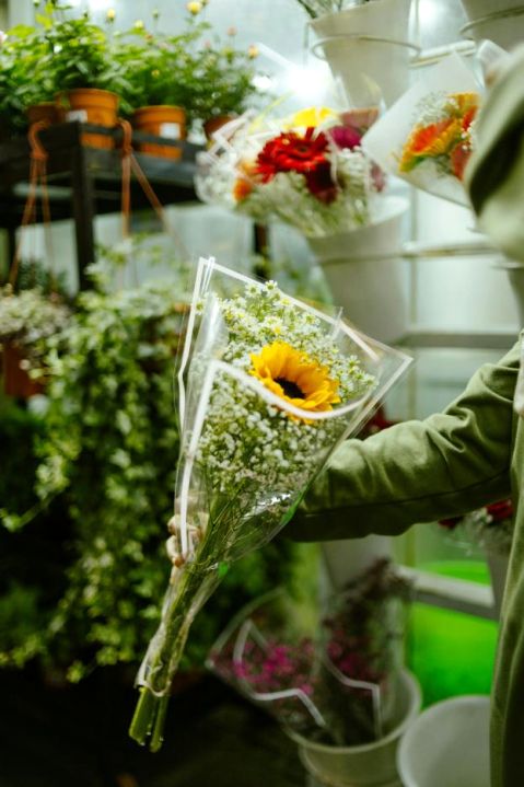 Legal documents and floral tools