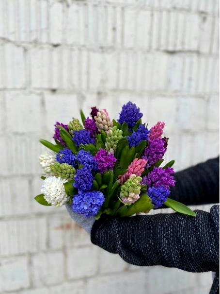 Floristry techniques close-up