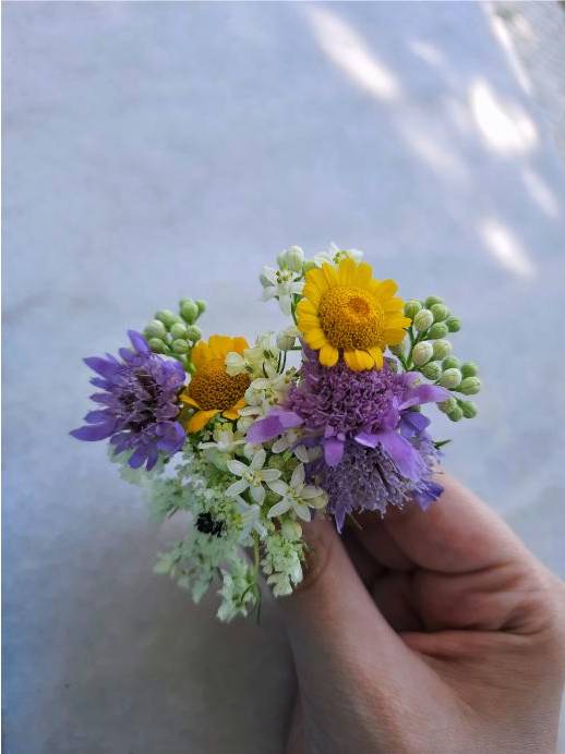 Flowers and tools for beginners
